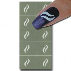 Smart Nails Nagellack Schablone 07