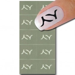 Smart Nails Nagellack Schablone 27