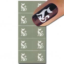 Smart Nails Nagellack Schablone 28