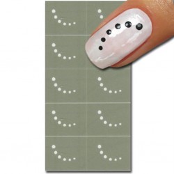 Smart Nails Nagellack Schablone 38