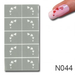 Smart Nails Nagellack Schablone 44