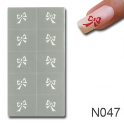 Smart Nails Nagellack Schablone 47