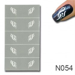 Smart Nails Nagellack Schablone 54