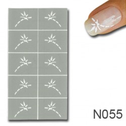 Smart Nails Nagellack Schablone 55