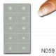 Smart Nails Nagellack Schablone 59