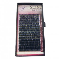 Premium Wimpern Silk Lashes Slim-C-Curl Mix