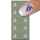 Magic Nails Smart Nails Nagellack Schablone 24